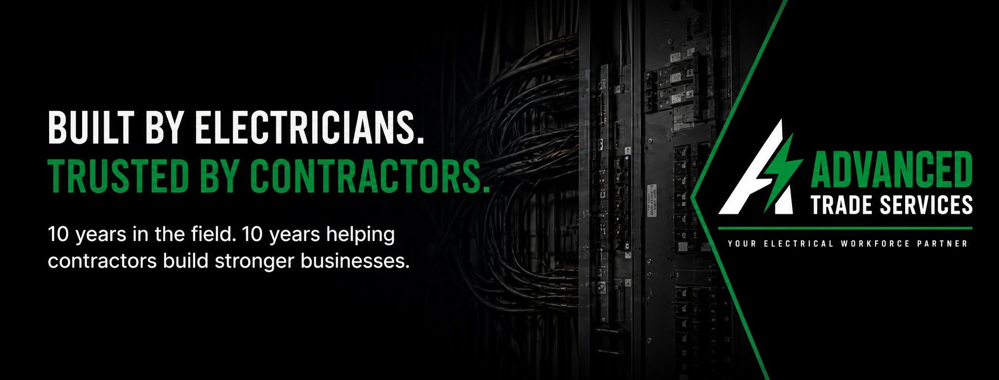 Advanced Trade Services is built by electricians and trusted by contractors